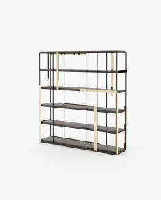 IVES Bookcase & Shelving Smoked Eucalyptus Veneer Matte IVES Bookcase & Shelving Smoked Eucalyptus Veneer Matte