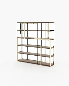 IVES Bookcase & Shelving Walnut Veneer Matte IVES Bookcase & Shelving Walnut Veneer Matte