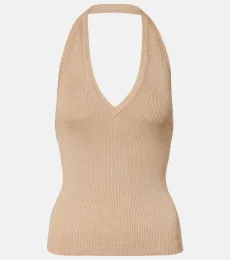 Ivey halterneck silk top Ivey halterneck silk top