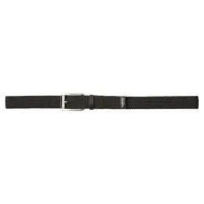 Jackpot Braided Mens Golf Belt Black-Black L/XL