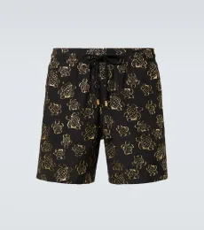 Jacquard embroidered swim trunks Jacquard embroidered swim trunks