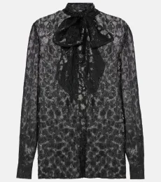 Jacquard satin blouse Jacquard satin blouse
