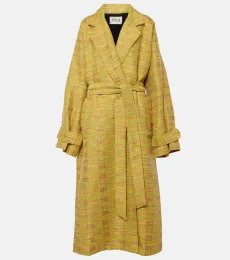 Jacqui cotton-blend trench coat Jacqui cotton-blend trench coat