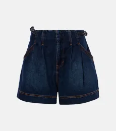 Jaffe high-rise denim shorts Jaffe high-rise denim shorts