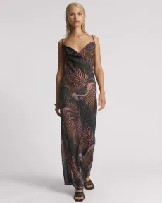 Jagger Long Slip Maxi Dress - Acid Trip, LRG Jagger Long Slip Maxi Dress - Acid Trip, LRG