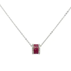 Je t'aime Silver Necklace by Fall in Love Je t'aime Silver Necklace by Fall in Love