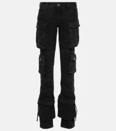 Jean cargo straight taille basse Jean cargo straight taille basse