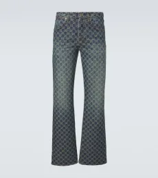 Jean flare en jacquard GG Jean flare en jacquard GG