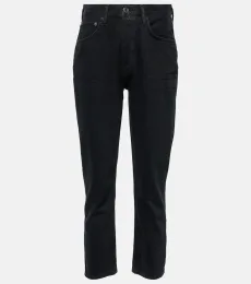 Jean slim taille haute Riley Crop Jean slim taille haute Riley Crop