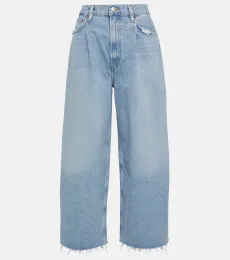 Jeans anchos Dagna de tiro alto Jeans anchos Dagna de tiro alto