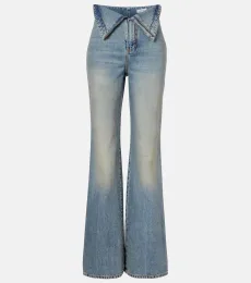 Jeans anchos de tiro alto Jeans anchos de tiro alto