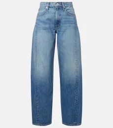 Jeans anchos Jackson de tiro bajo Jeans anchos Jackson de tiro bajo