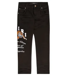 Jeans con logo bordado Jeans con logo bordado