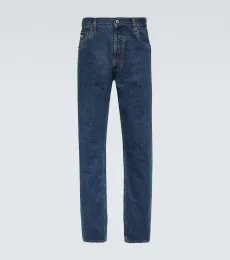 Jeans rectos de tiro bajo