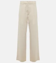 Jeans rectos de tiro medio