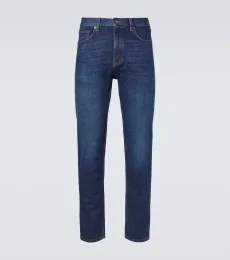 Jeans rectos de tiro medio