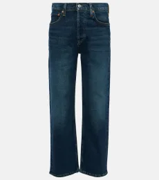 Jeans rectos Florence de tiro alto Jeans rectos Florence de tiro alto