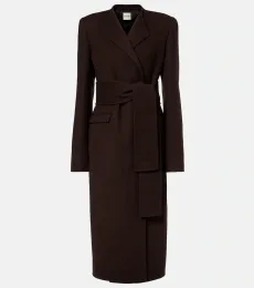 Jelson wool wrap coat