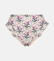 Jengibre Orquidea floral bikini bottoms Jengibre Orquidea floral bikini bottoms