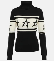 Jersey con cuello alto Chopper de lana
