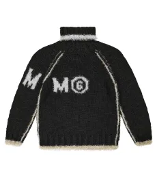 Jersey de cuello alto con logo Jersey de cuello alto con logo