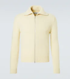 Jersey de mezcla de lana con cremallera