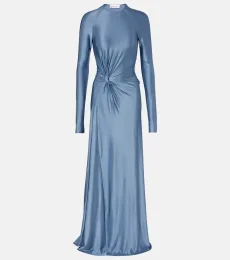Jersey maxi dress