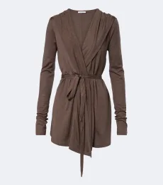 Jersey wrap cardigan Jersey wrap cardigan