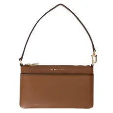 Jet Set Medium Pebbled Leather Wristlet Jet Set Medium Pebbled Leather Wristlet