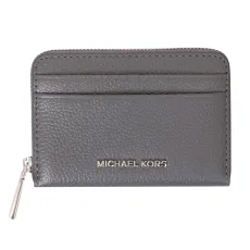 Jet Set Small Pebbled Leather Zip Around Card Case Jet Set Small Pebbled Leather Zip Around Card Case