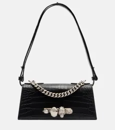 Jewelled Mini leather shoulder bag Jewelled Mini leather shoulder bag