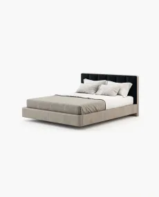 JODY Bed & Headboard Vienna Deep Blue