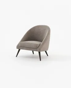JOE Armchair Xangai Taupe JOE Armchair Xangai Taupe
