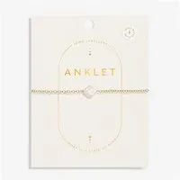 Joma Gold Pearl Clover Anklet - Gold Joma Gold Pearl Clover Anklet - Gold