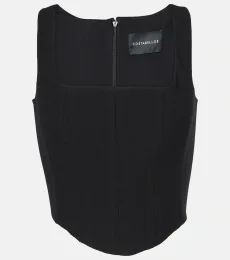 Jovie wool crêpe bustier Jovie wool crêpe bustier