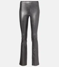JP Long leather flared pants JP Long leather flared pants