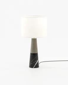 JUDE Table & Desk Lamp Nero Marquina Polished Marble