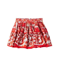 Jupe en coton imprimé Jupe en coton imprimé