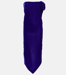 Jupe longue en velours Jupe longue en velours