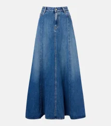 Jupe longue Tula en denim Jupe longue Tula en denim
