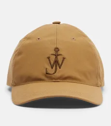JW Anderson Logo cotton baseball cap JW Anderson Logo cotton baseball cap