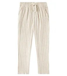 Kalen linen-blend straight pants Kalen linen-blend straight pants