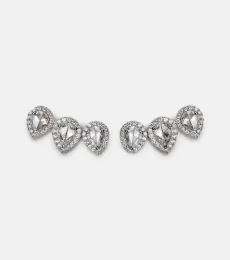 Kanika 18kt white gold earrings with diamonds Kanika 18kt white gold earrings with diamonds