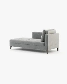 KARIN Chaise Longue Vienna Light Grey