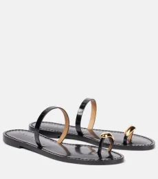 Kibera embellished leather sandals Kibera embellished leather sandals