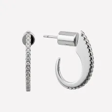 Kimmy J Small Hoop Earrings - 18k Gold Plated Silver