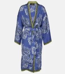 Kimono imprimé en soie Kimono imprimé en soie