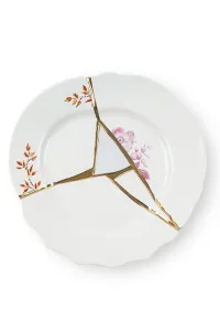 Kintsugi Dessert Dish ⌀ Cm Size U Kintsugi Dessert Dish ⌀ Cm Size U