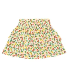 Kiwi floral cotton jersey skirt Kiwi floral cotton jersey skirt