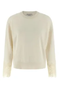 Knit cuffs - White